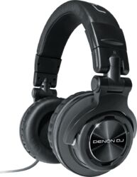 Studio & dj kopfhörer Denon dj HP110 - Black