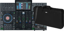 Case/flight/decksaver Denon dj PRIME 4 + UDG U 8310 BL(housse pour Denon Dj prime 4)