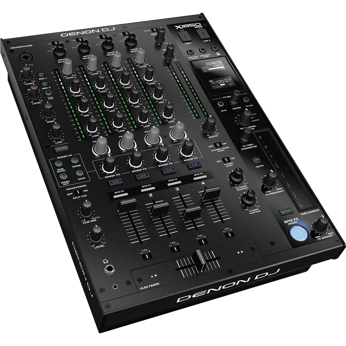 Denon dj 2 x X1850 + LC6000 Prime Full dj set