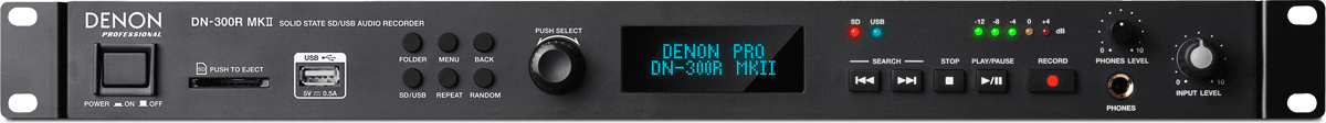 Denon Pro Dn 300r Mkii - CD-Brenner in Rack - Variation 1
