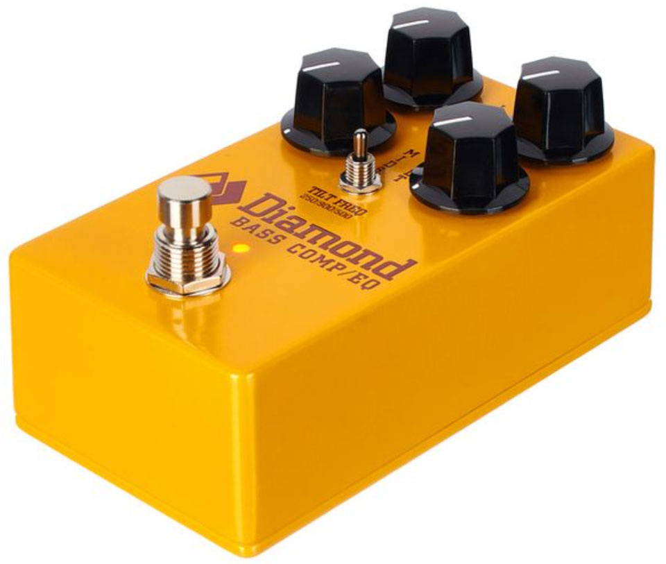 Diamond Bass Comp/eq - Kompressor/Sustain/Noise gate Effektpedal - Variation 1