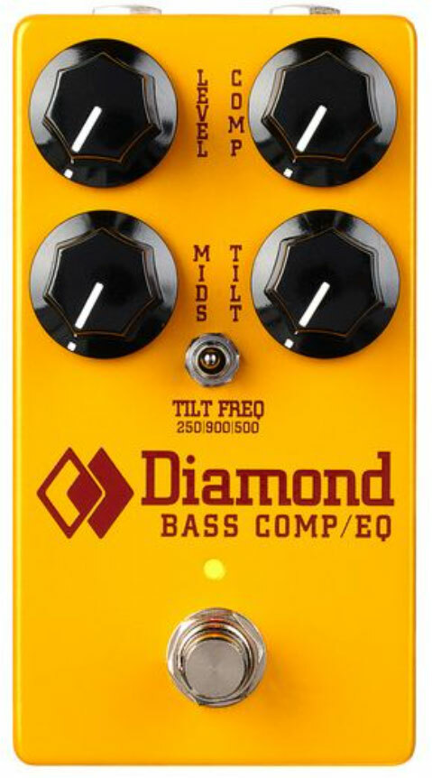 Diamond Bass Comp/eq - Kompressor/Sustain/Noise gate Effektpedal - Main picture