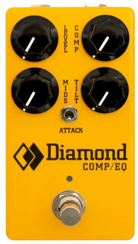 Diamond Guitar Comp/eq - Kompressor/Sustain/Noise gate Effektpedal - Main picture