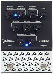 Overdrive/distortion/fuzz effektpedal Diezel Herbert Preamp Pedal