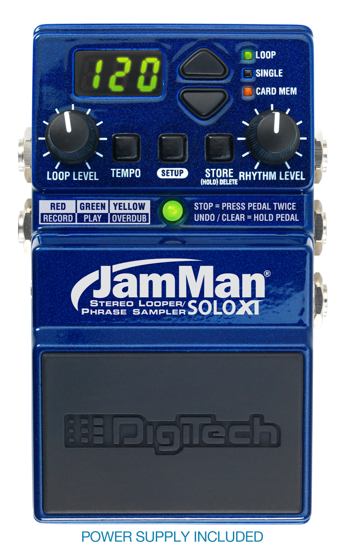 Digitech Jamman Solo Xt Looper Phrase Sampler - Looper Effektpedal - Main picture