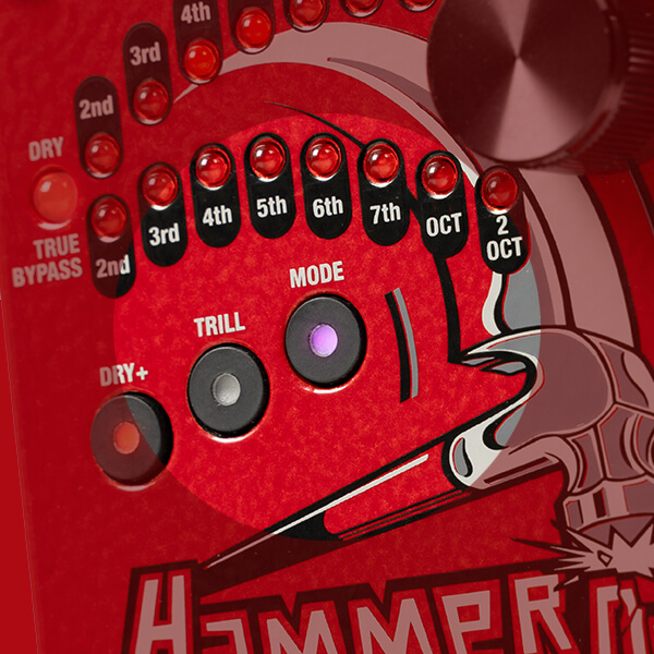 Digitech Hammer On - Harmonizer Effektpedal - Variation 4
