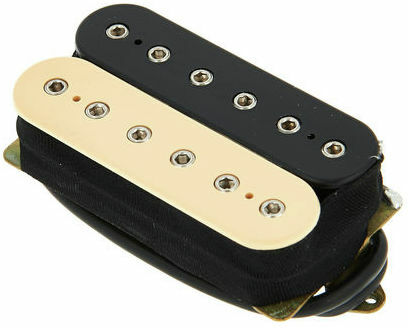 Dimarzio Dp100f Super Distorsion F-spaced - Black Cream - Gitarre Tonabnehmer - Main picture