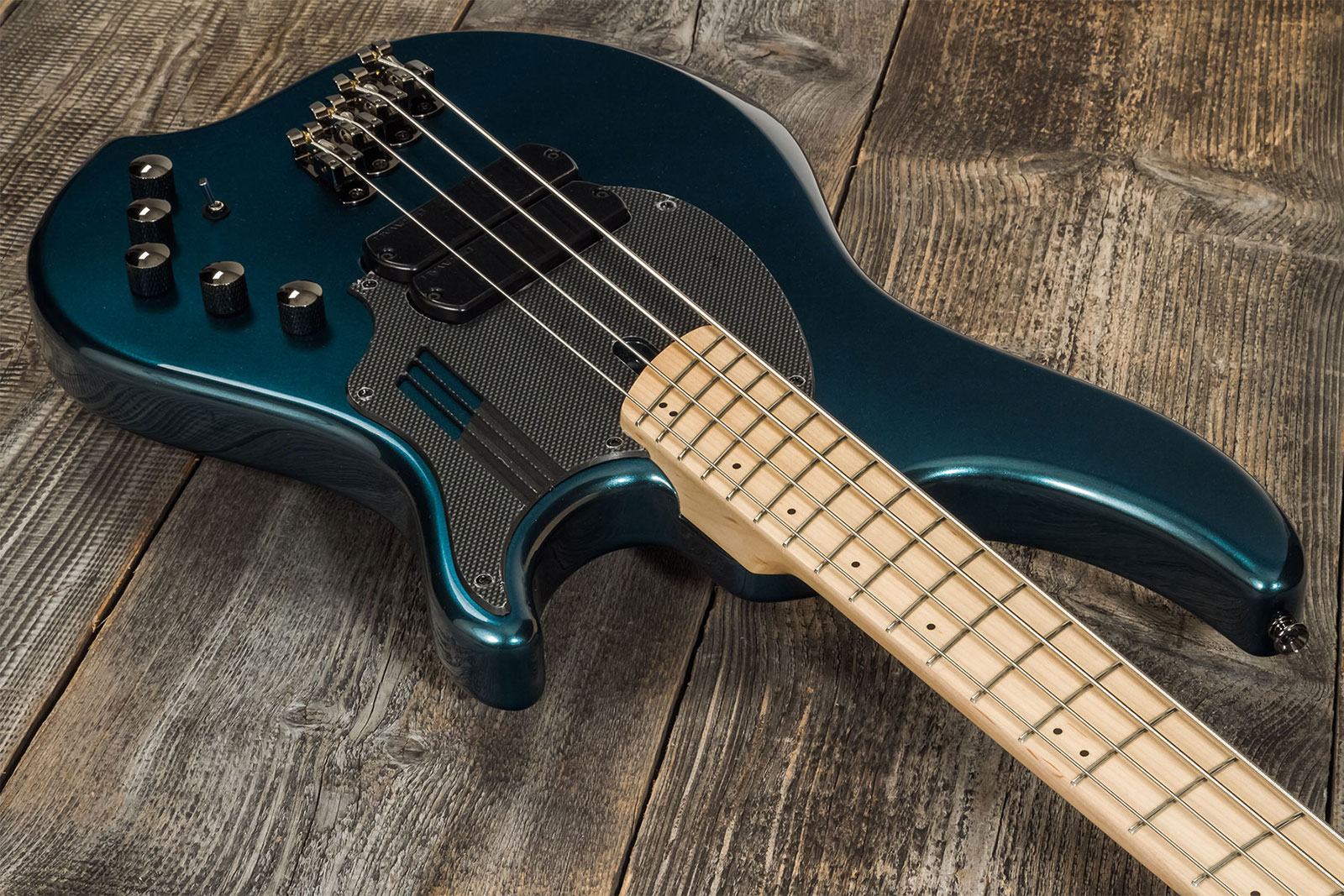 Dingwall Adam Nolly Getgood Ng2 4c Signature 2pu Active Mn - Black Forest Green - Solidbody E-bass - Variation 2