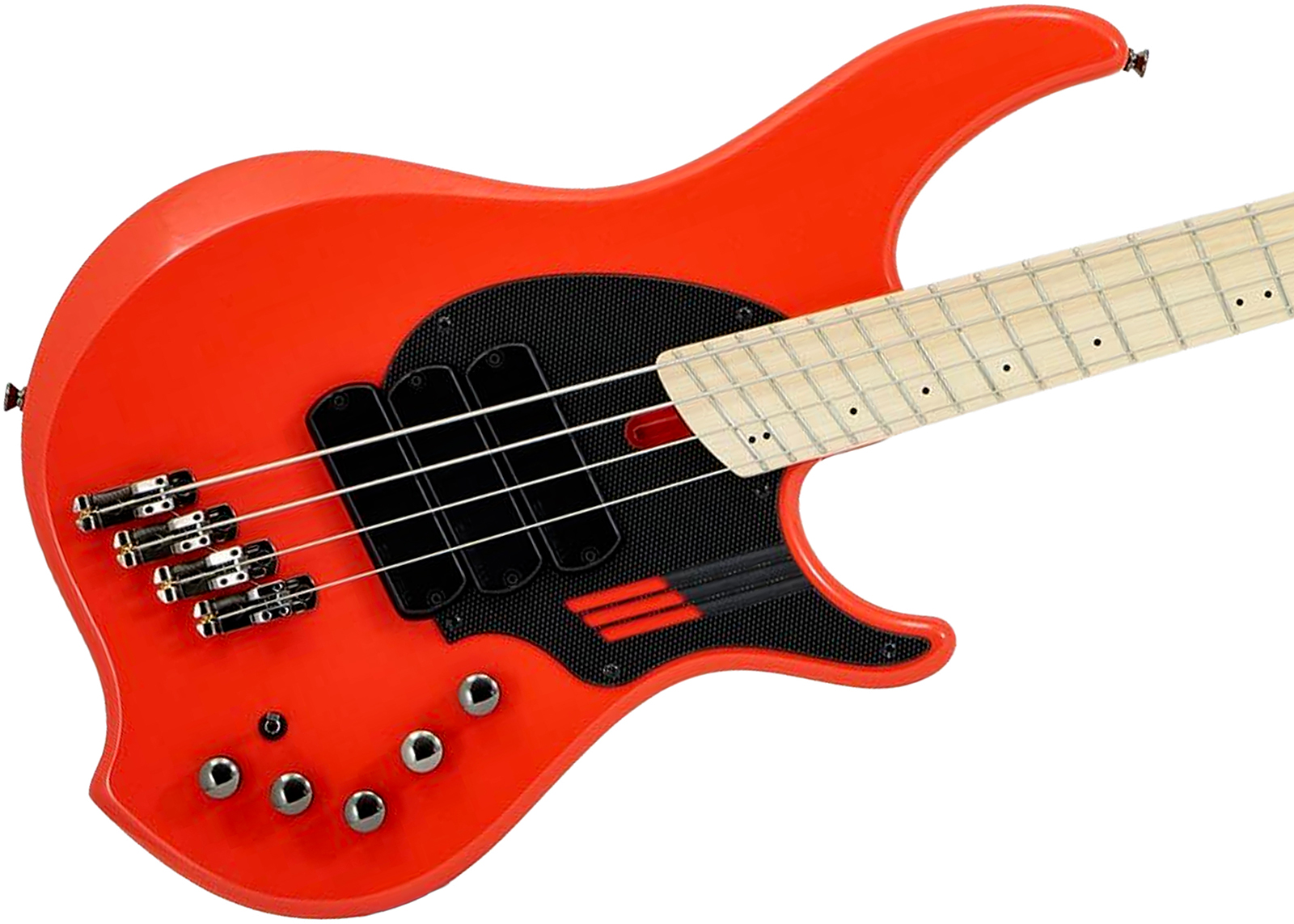 Dingwall Adam Nolly Getgood Ng3 4c Signature 3pu Active Mn - Fiesta Red - Solidbody E-bass - Variation 1
