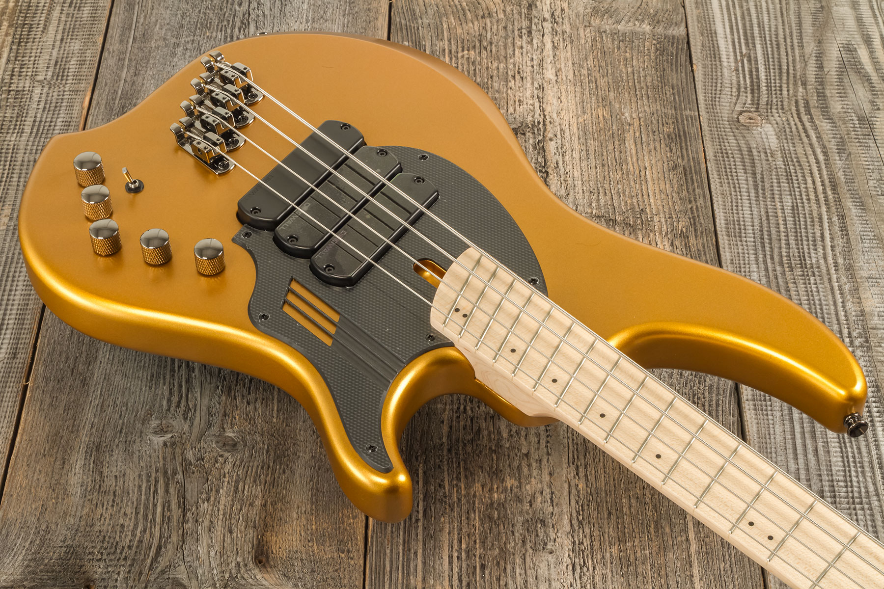Dingwall Adam Nolly Getgood Ng3 4c Signature 3pu Active Mn - Gold Matte - Solidbody E-bass - Variation 2