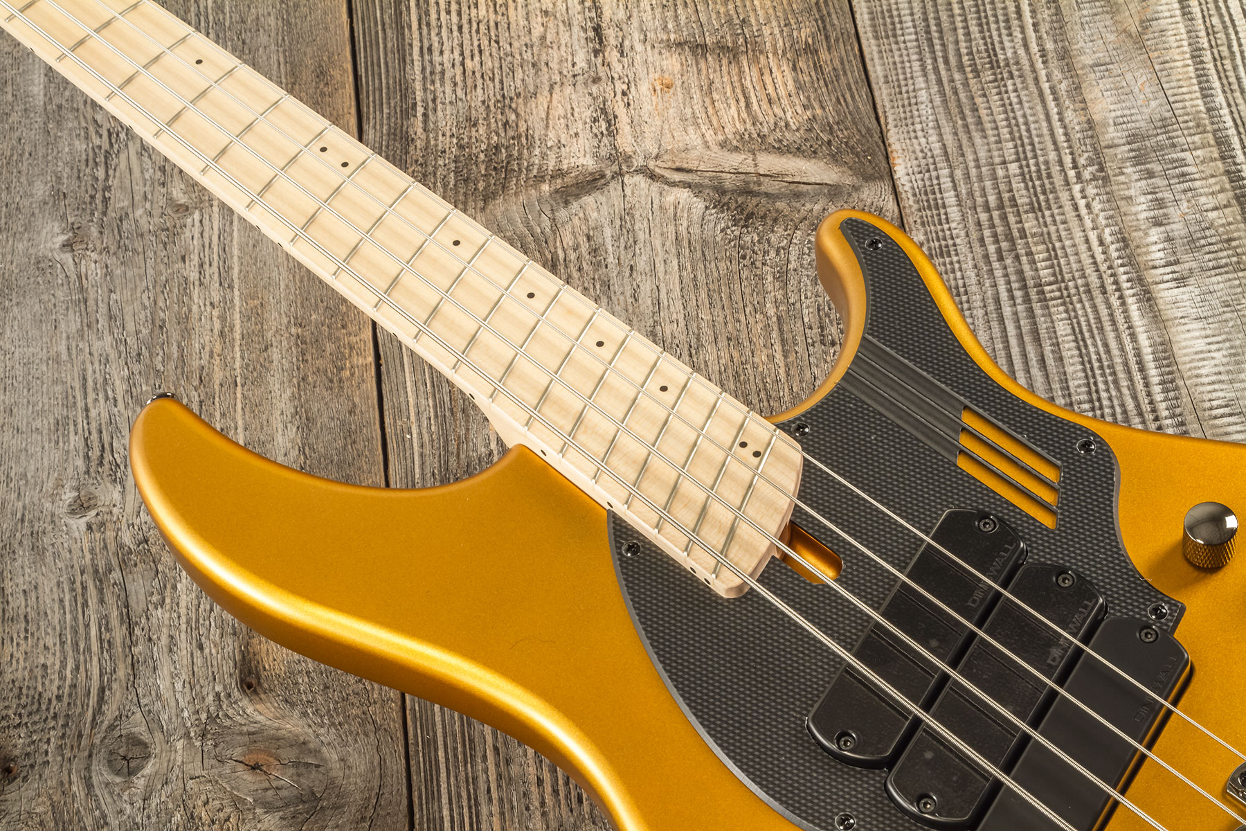 Dingwall Adam Nolly Getgood Ng3 4c Signature 3pu Active Mn - Gold Matte - Solidbody E-bass - Variation 3
