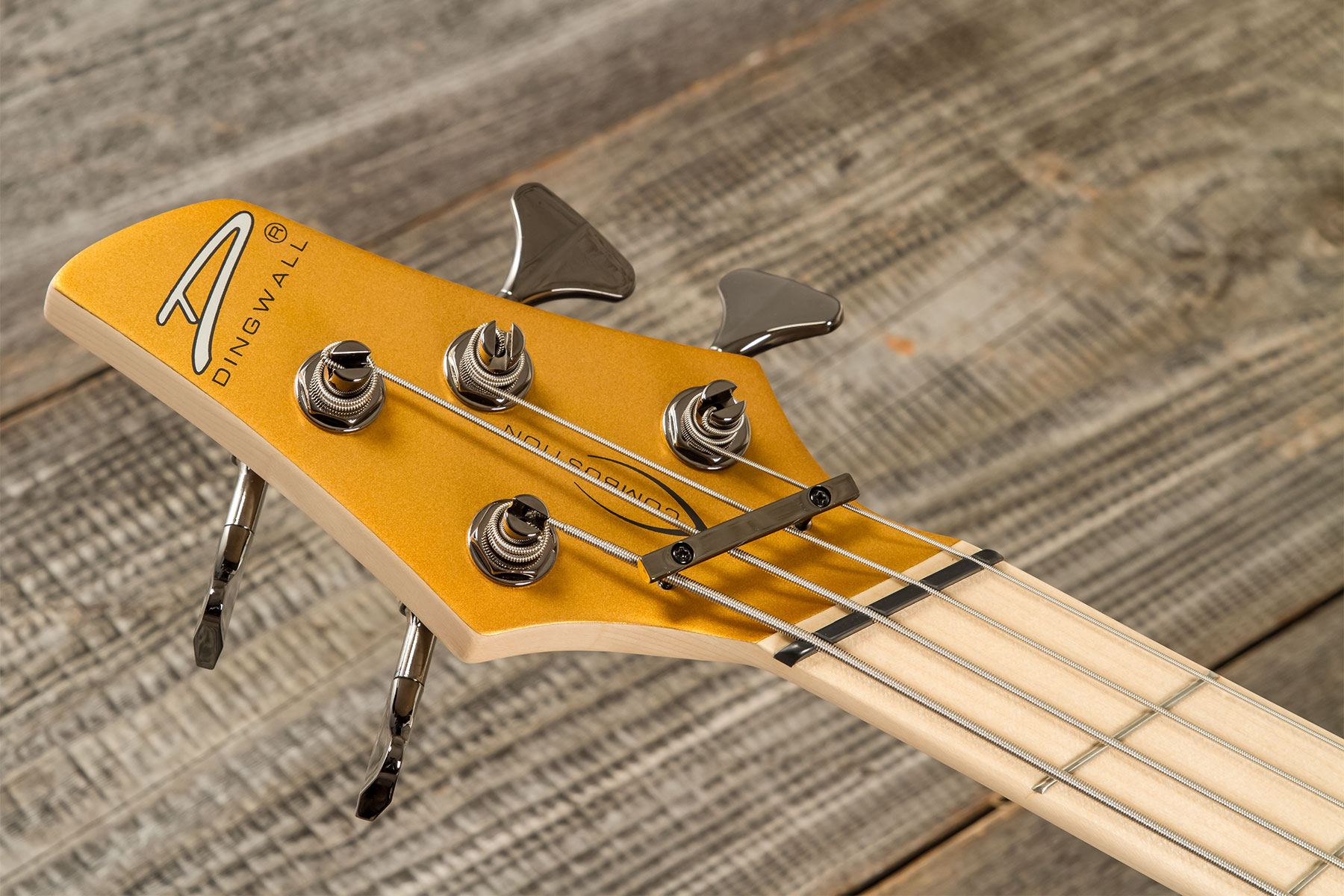 Dingwall Adam Nolly Getgood Ng3 4c Signature 3pu Active Mn - Gold Matte - Solidbody E-bass - Variation 6