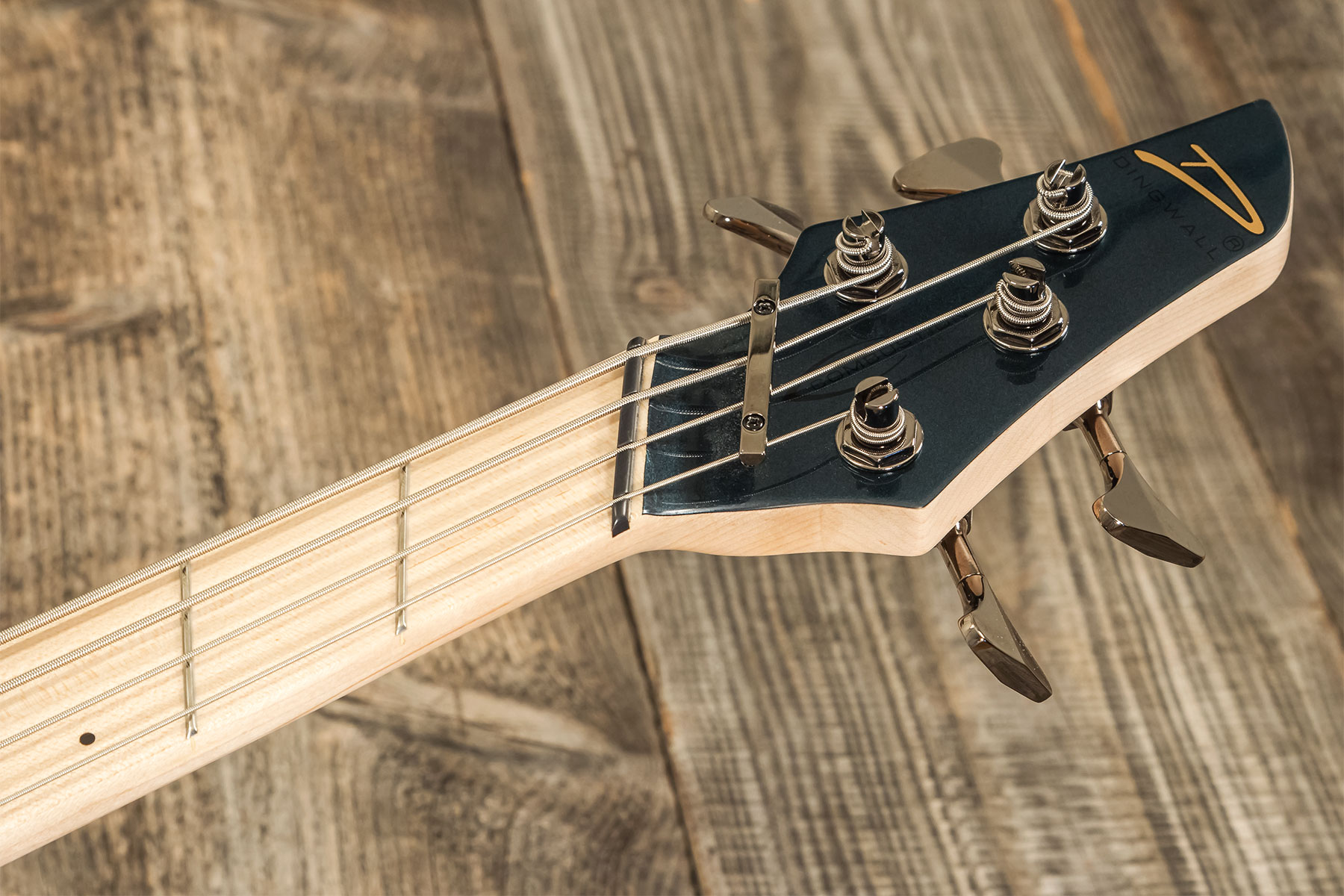 Dingwall Adam Nolly Getgood Ng3 4c Signature 3pu Active Mn - Black Forest Green - Solidbody E-bass - Variation 7
