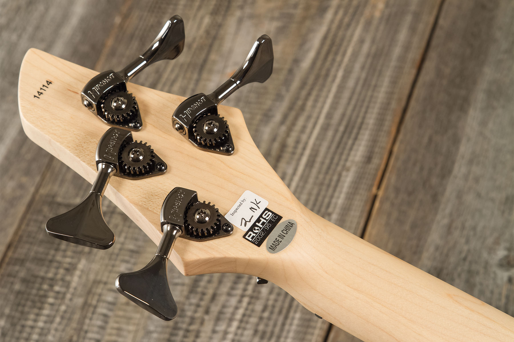 Dingwall Adam Nolly Getgood Ng3 4c Signature 3pu Active Mn - Gold Matte - Solidbody E-bass - Variation 7