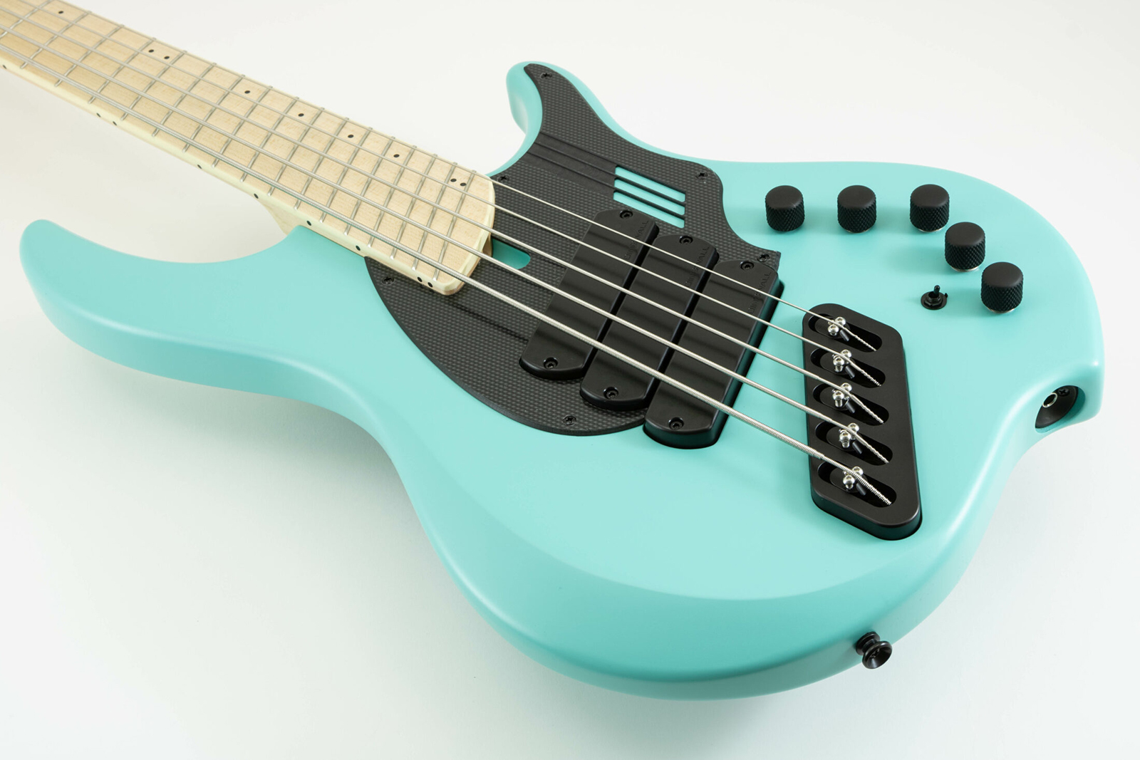 Dingwall Adam Nolly Getgood Ng3 5c Lh Signature Gaucher 3pu Active Mn - Matte Celestial Blue - Solidbody E-bass - Variation 2