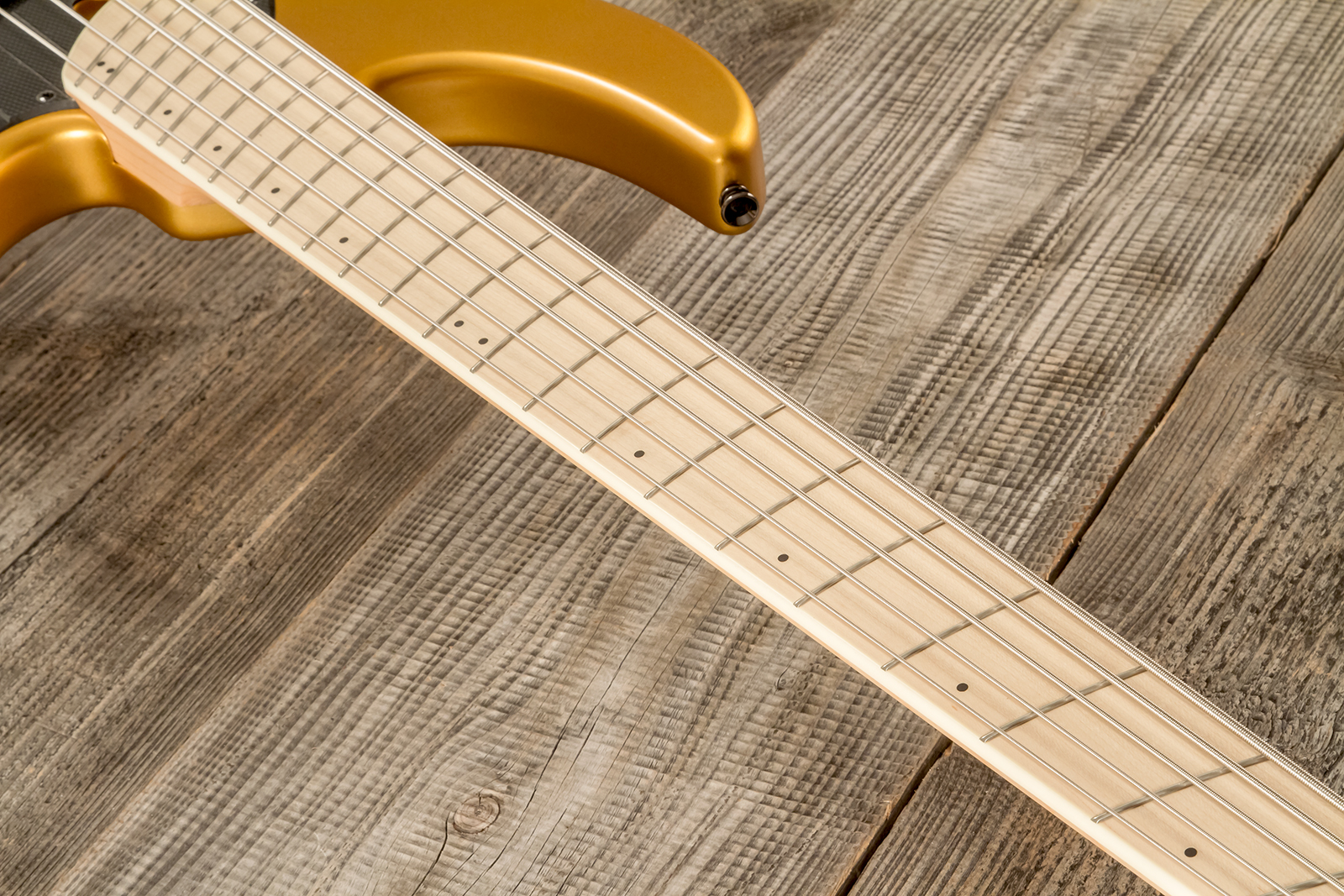 Dingwall Adam Nolly Getgood Ng3 5c Signature 3pu Active Mn - Gold Matte - Solidbody E-bass - Variation 6