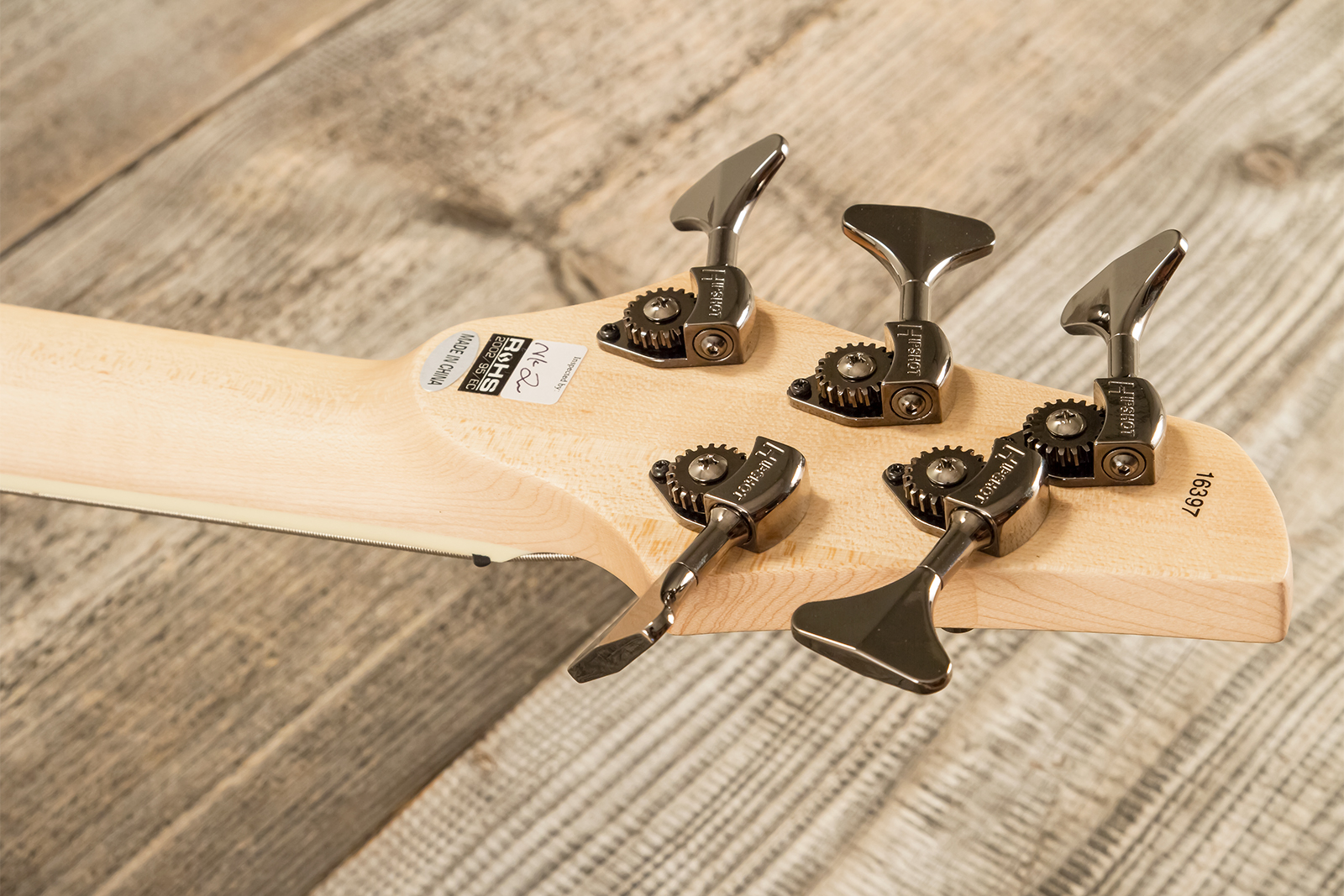 Dingwall Adam Nolly Getgood Ng3 5c Signature 3pu Active Mn - Gold Matte - Solidbody E-bass - Variation 12