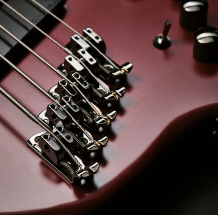 Dingwall Adam Nolly Getgood Ng3 5c Signature 3pu Active Mn - Pegasus Red - Solidbody E-bass - Variation 3