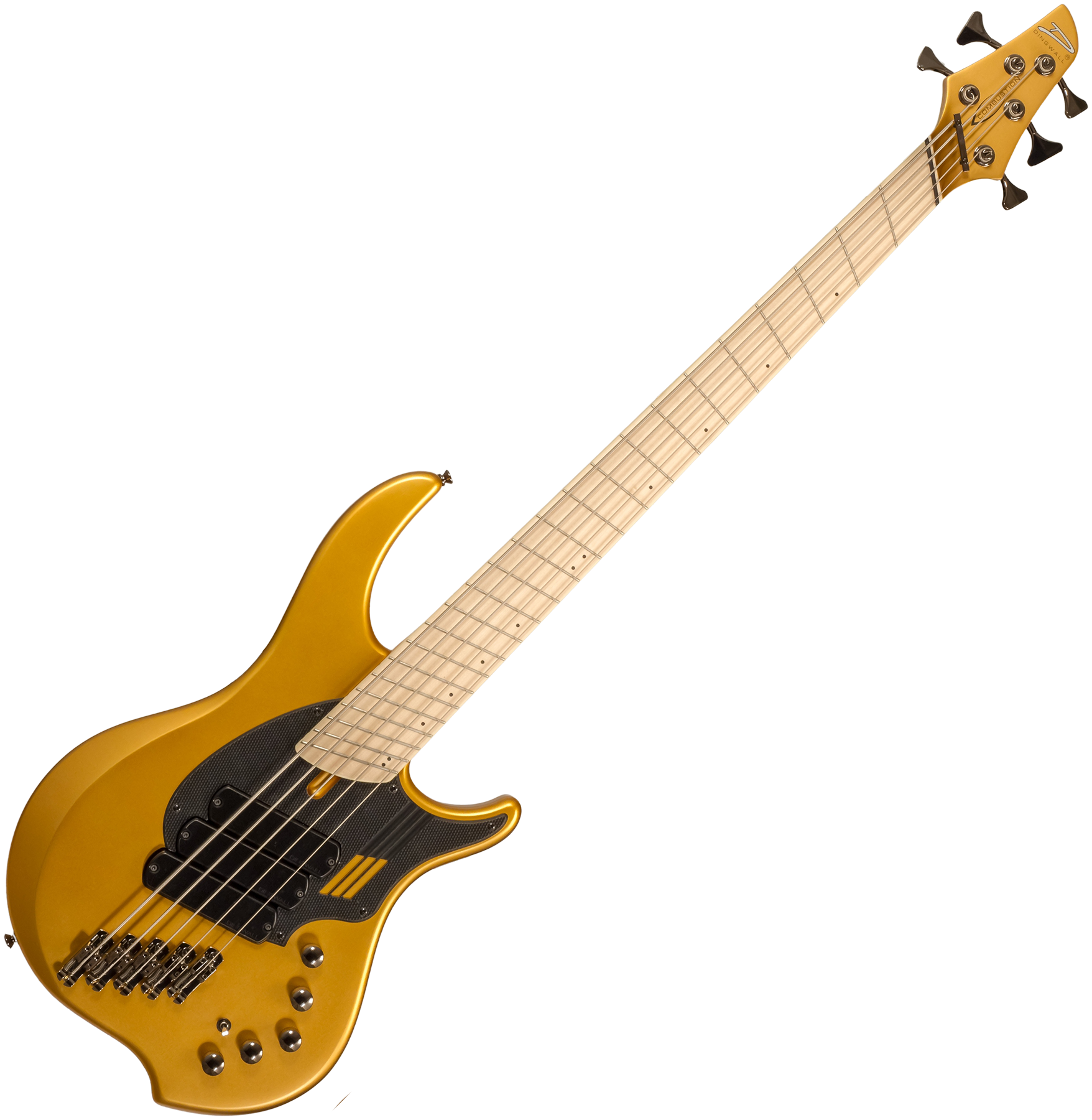 Dingwall Adam Nolly Getgood Ng3 5c Signature 3pu Active Mn - Gold Matte - Solidbody E-bass - Variation 1