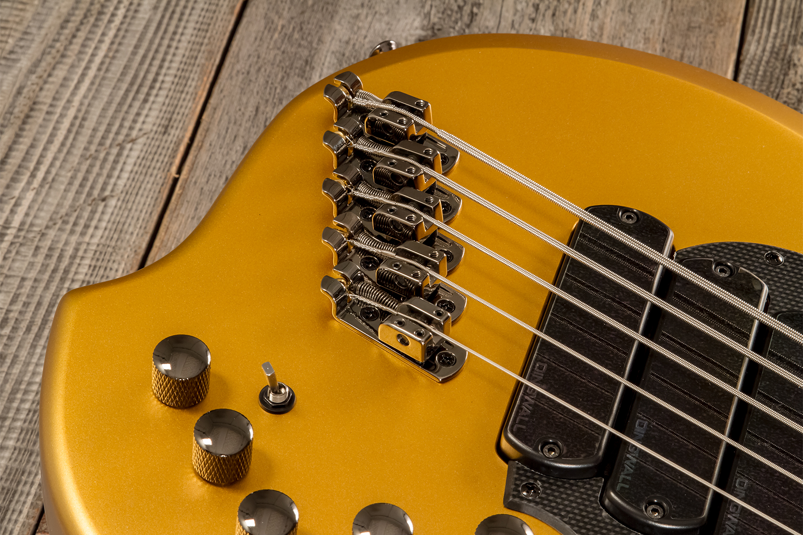 Dingwall Adam Nolly Getgood Ng3 5c Signature 3pu Active Mn - Gold Matte - Solidbody E-bass - Variation 4