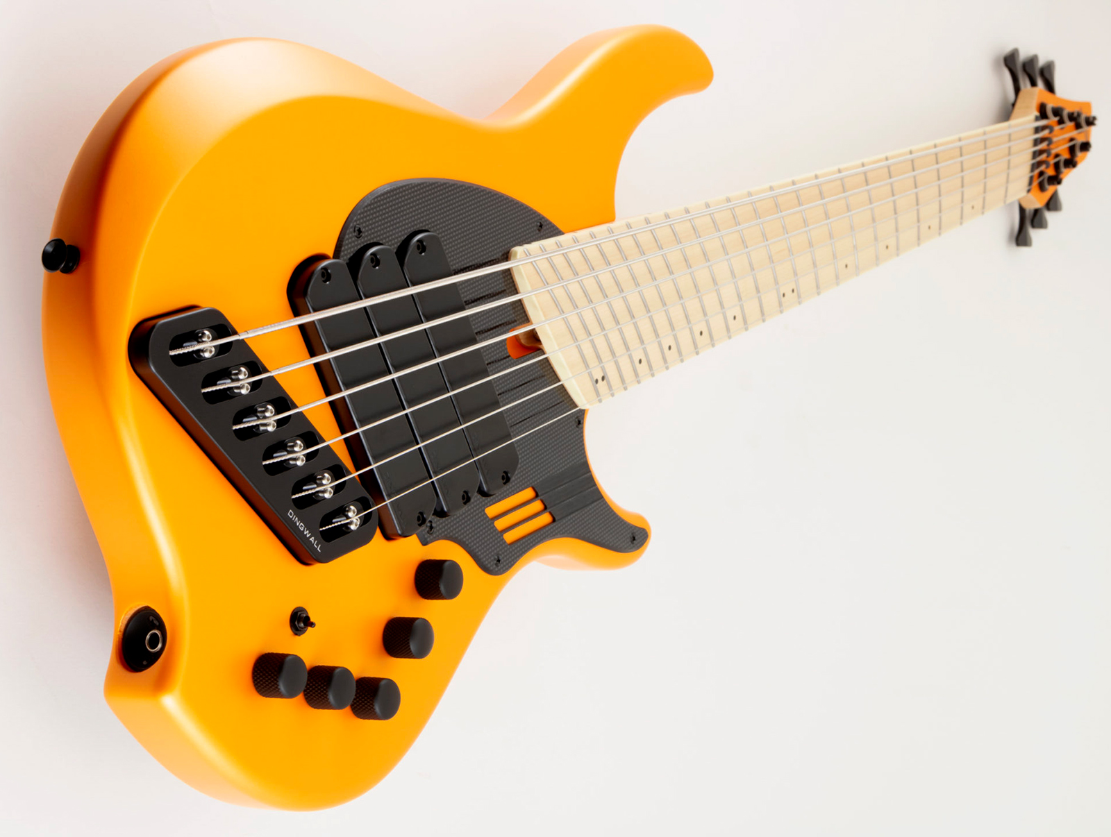 Dingwall Adam Nolly Getgood Ng3 6c Signature 3pu Active Mn - Matte Lambo Orange - Solidbody E-bass - Variation 2