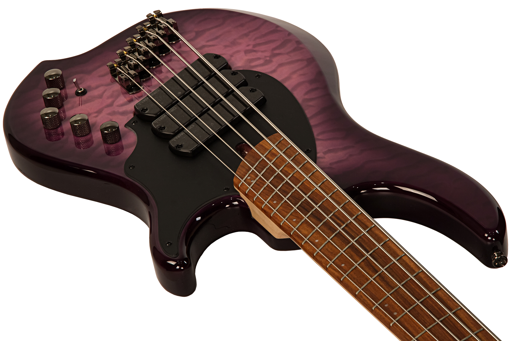 Dingwall Combustion Cb3 5c 3pu Active Mn - Ultra Violet Gloss - Solidbody E-bass - Variation 1