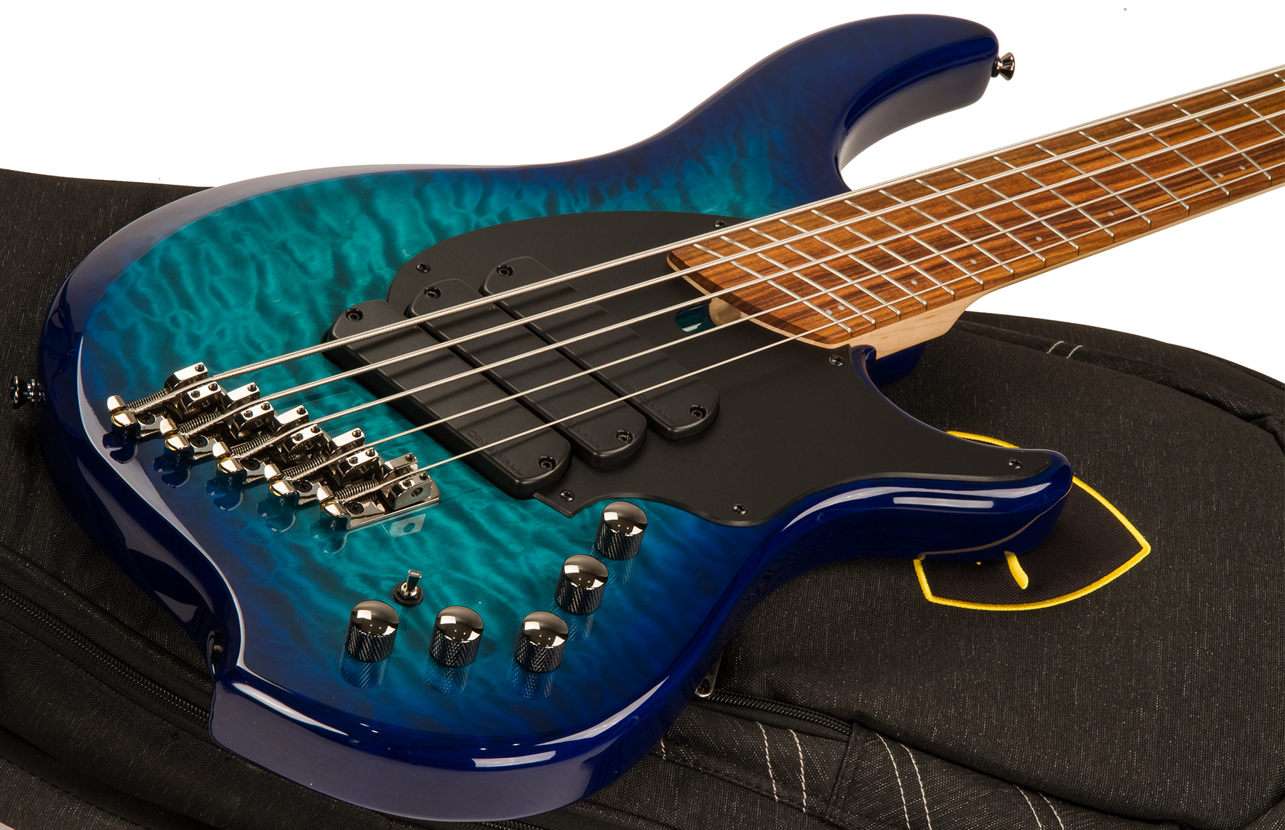 Dingwall Combustion 5 3-pickups Pf +housse - Whalepool Burst - Solidbody E-bass - Variation 3