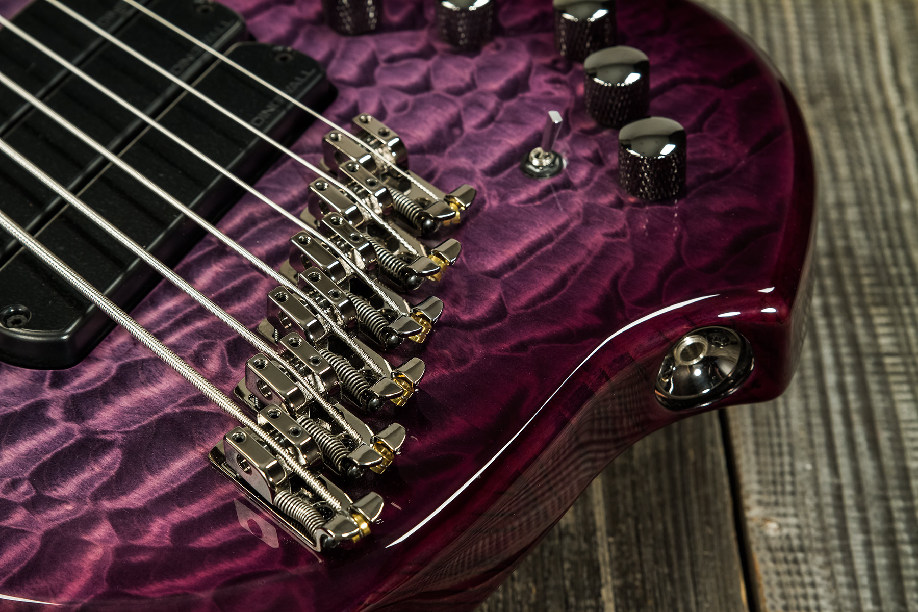 Dingwall Combustion Cb3 6c 3pu Active Mn - Ultraviolet - Solidbody E-bass - Variation 3