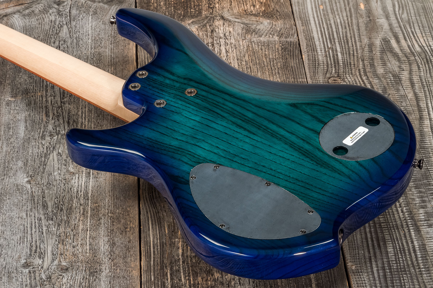 Dingwall Combustion Cb2 4c 2pu Active Pf - Whalepool Burst - Solidbody E-bass - Variation 5