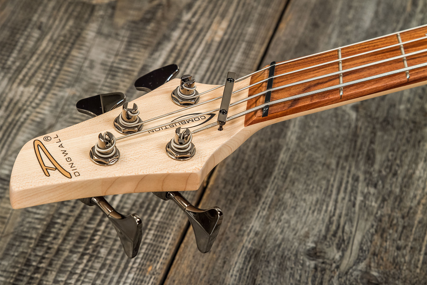 Dingwall Combustion Cb2 4c 2pu Active Pf - Whalepool Burst - Solidbody E-bass - Variation 8