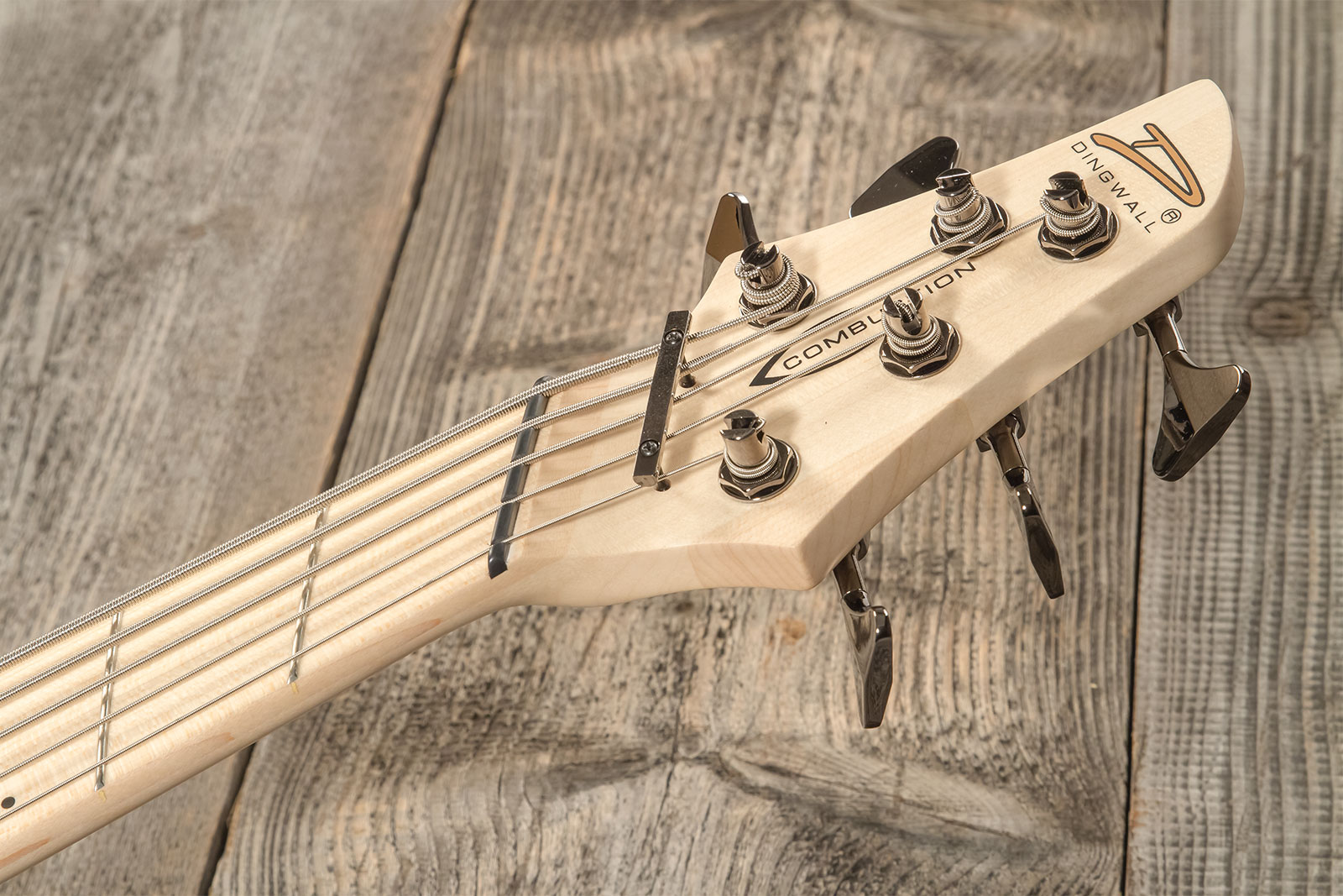 Dingwall Combustion Cb3 5c 3pu Active Mn - Vintage Burst Gloss - Solidbody E-bass - Variation 7