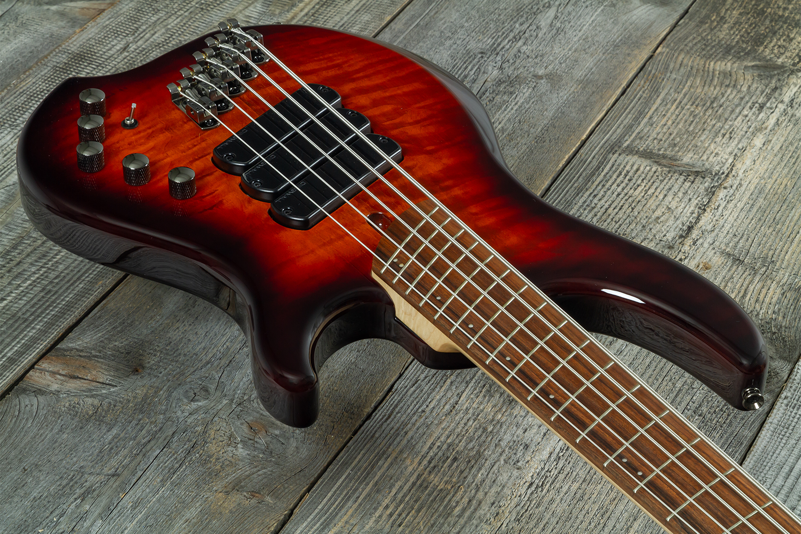 Dingwall Combustion Cb3 5c 3pu Active Pf - Vintage Burst Gloss - Solidbody E-bass - Variation 10