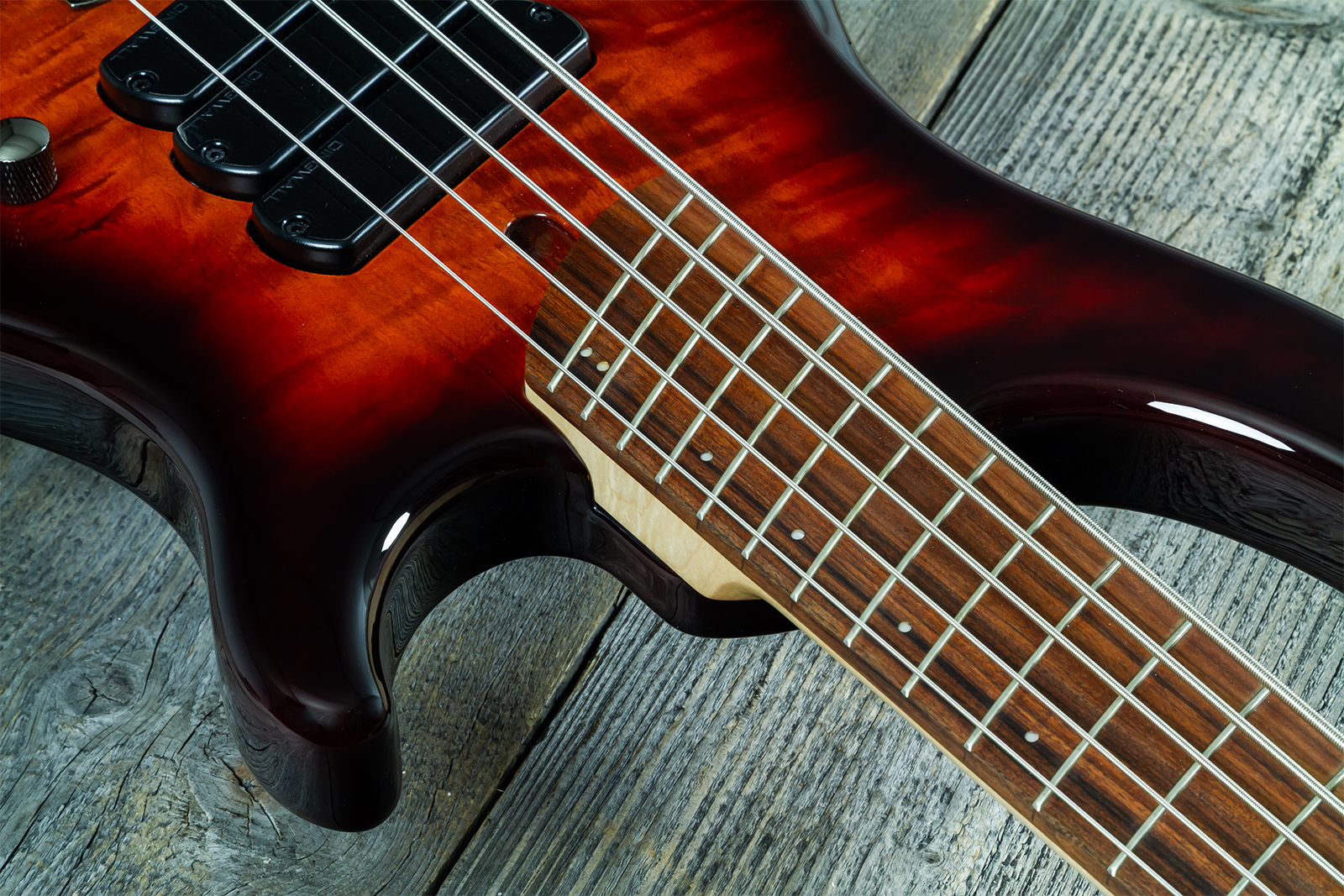 Dingwall Combustion Cb3 5c 3pu Active Pf - Vintage Burst Gloss - Solidbody E-bass - Variation 12