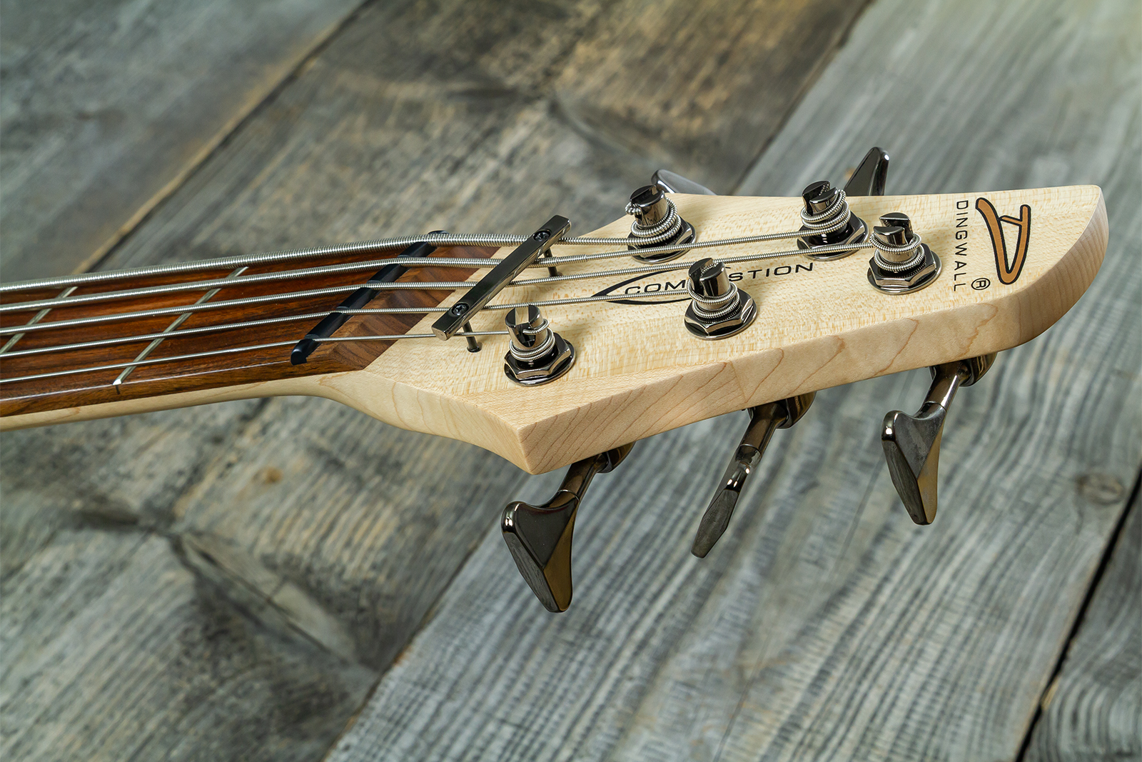 Dingwall Combustion Cb3 5c 3pu Active Pf - Vintage Burst Gloss - Solidbody E-bass - Variation 14