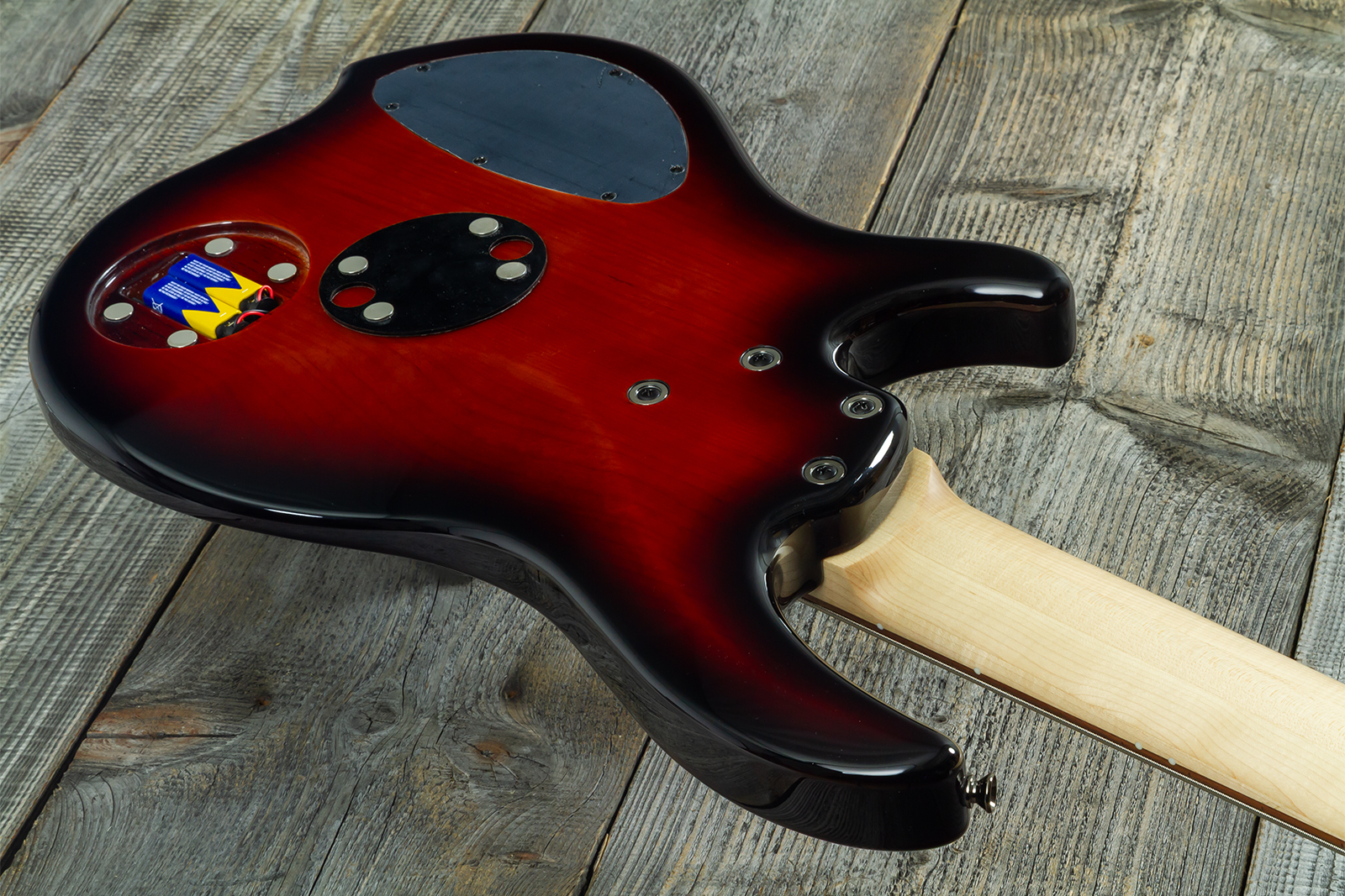 Dingwall Combustion Cb3 5c 3pu Active Pf - Vintage Burst Gloss - Solidbody E-bass - Variation 15