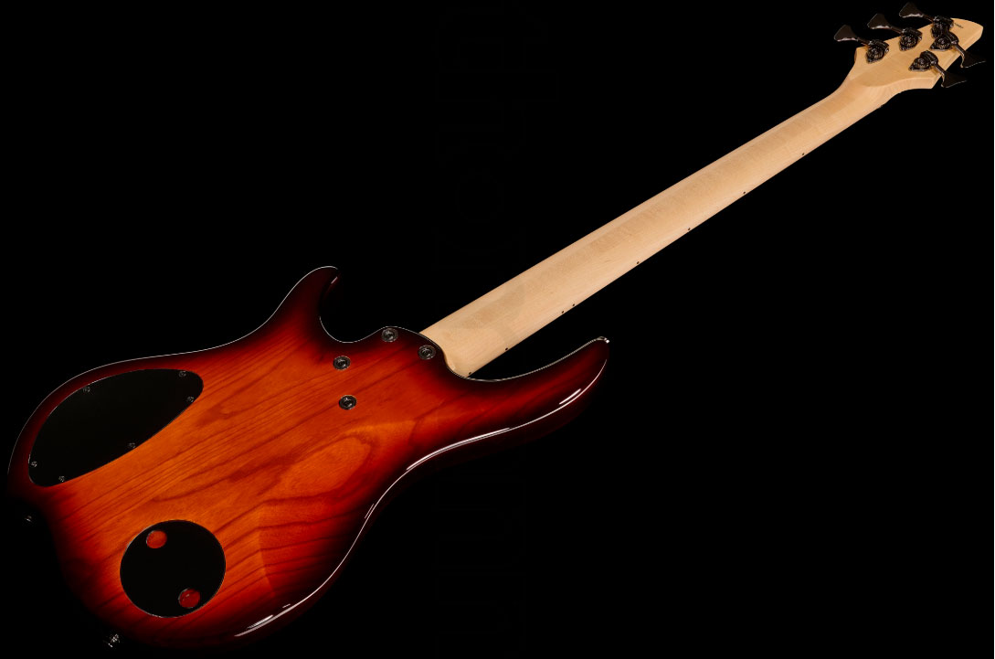 Dingwall Combustion Cb3 5c 3pu Active Pf - Vintage Burst Gloss - Solidbody E-bass - Variation 3