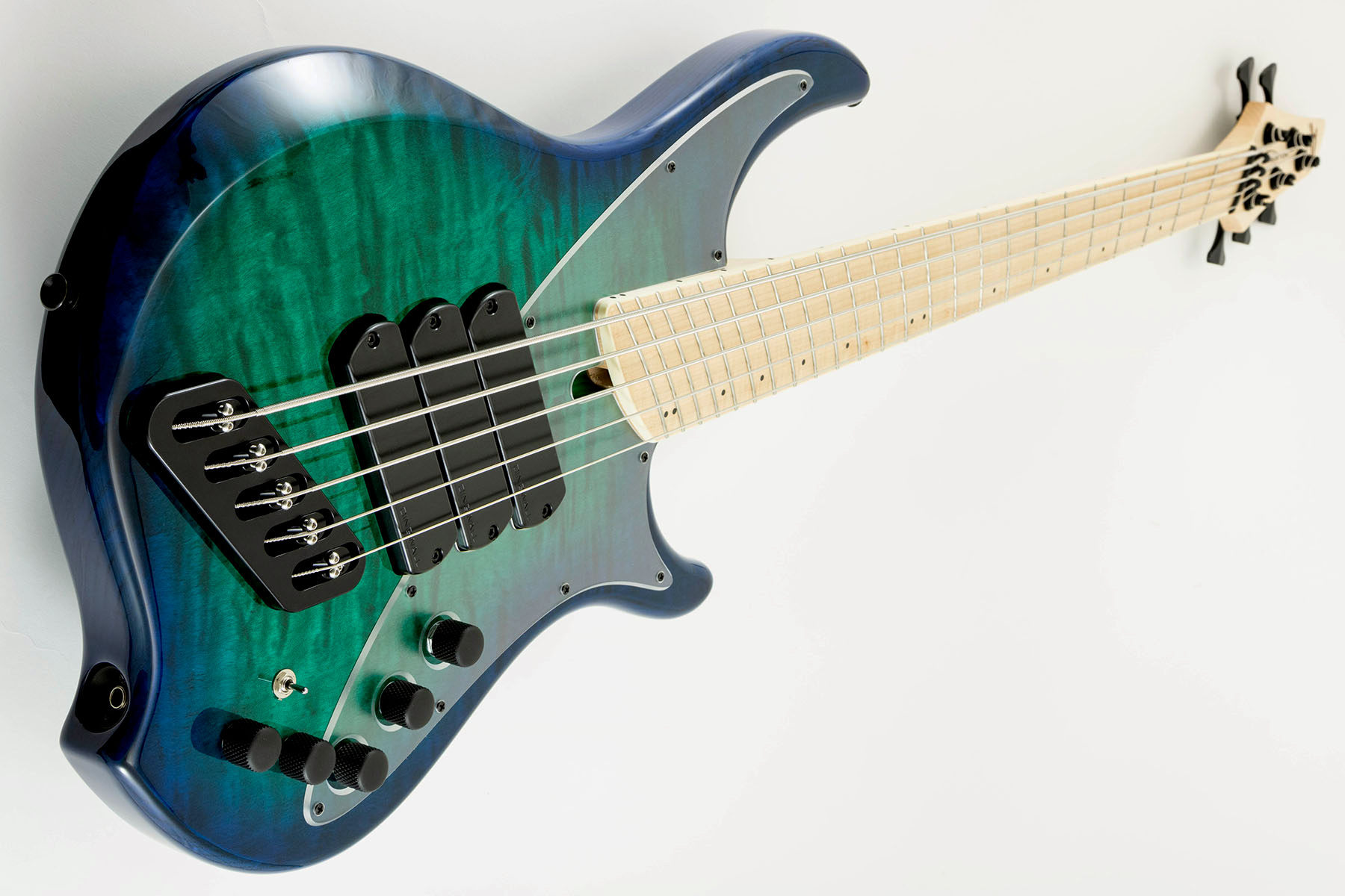 Dingwall Combustion Nashville Cn3 5c 3pu Active Mn - Whalepool Burst - Solidbody E-bass - Variation 1