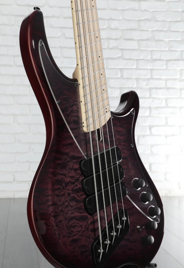 Dingwall Combustion Nashville Cn3 5c 3pu Active Mn - Ultraviolet Burst - Solidbody E-bass - Variation 2