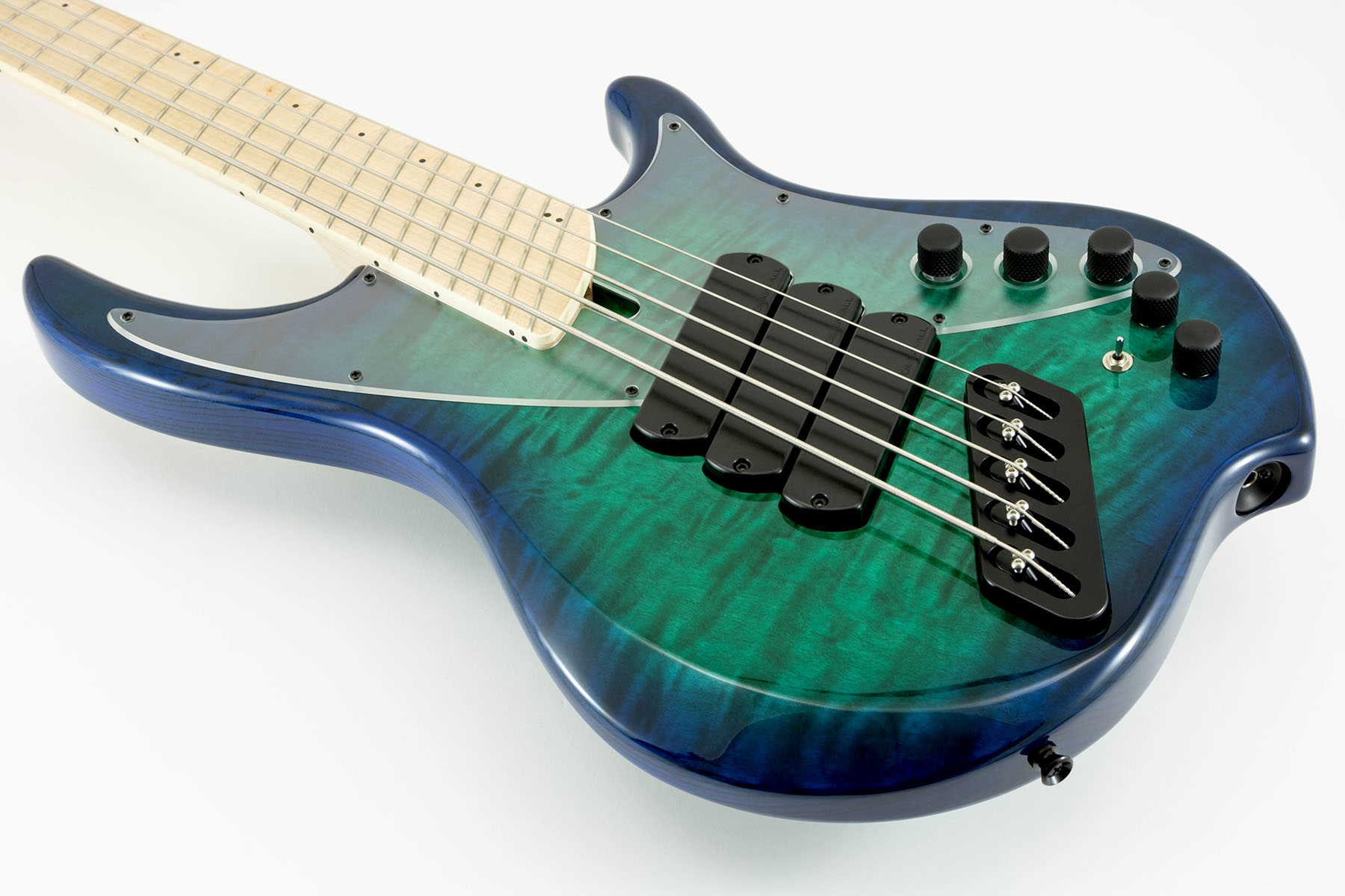 Dingwall Combustion Nashville Cn3 5c 3pu Active Mn - Whalepool Burst - Solidbody E-bass - Variation 2