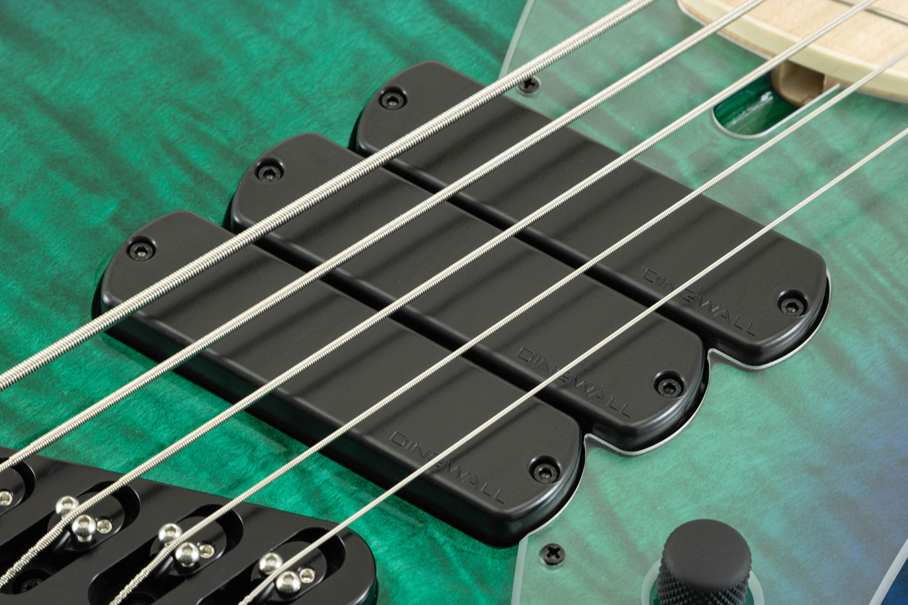 Dingwall Combustion Nashville Cn3 5c 3pu Active Mn - Whalepool Burst - Solidbody E-bass - Variation 4