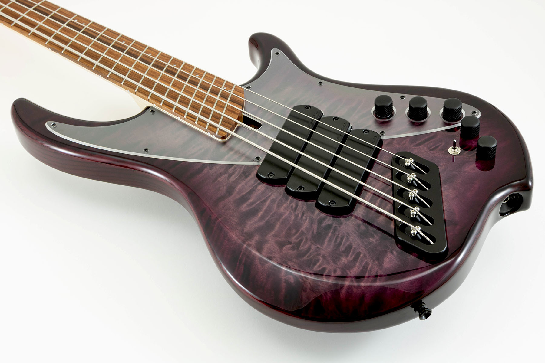 Dingwall Combustion Nashville Cn3 5c 3pu Active Pf - Ultraviolet Burst - Solidbody E-bass - Variation 2