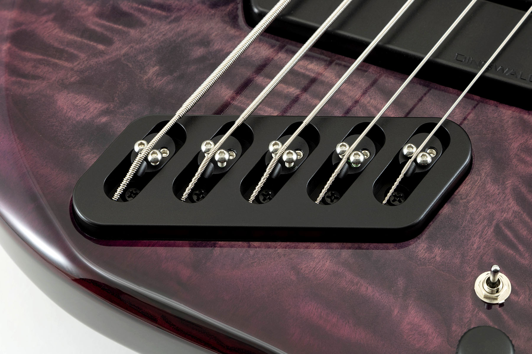 Dingwall Combustion Nashville Cn3 5c 3pu Active Pf - Ultraviolet Burst - Solidbody E-bass - Variation 3