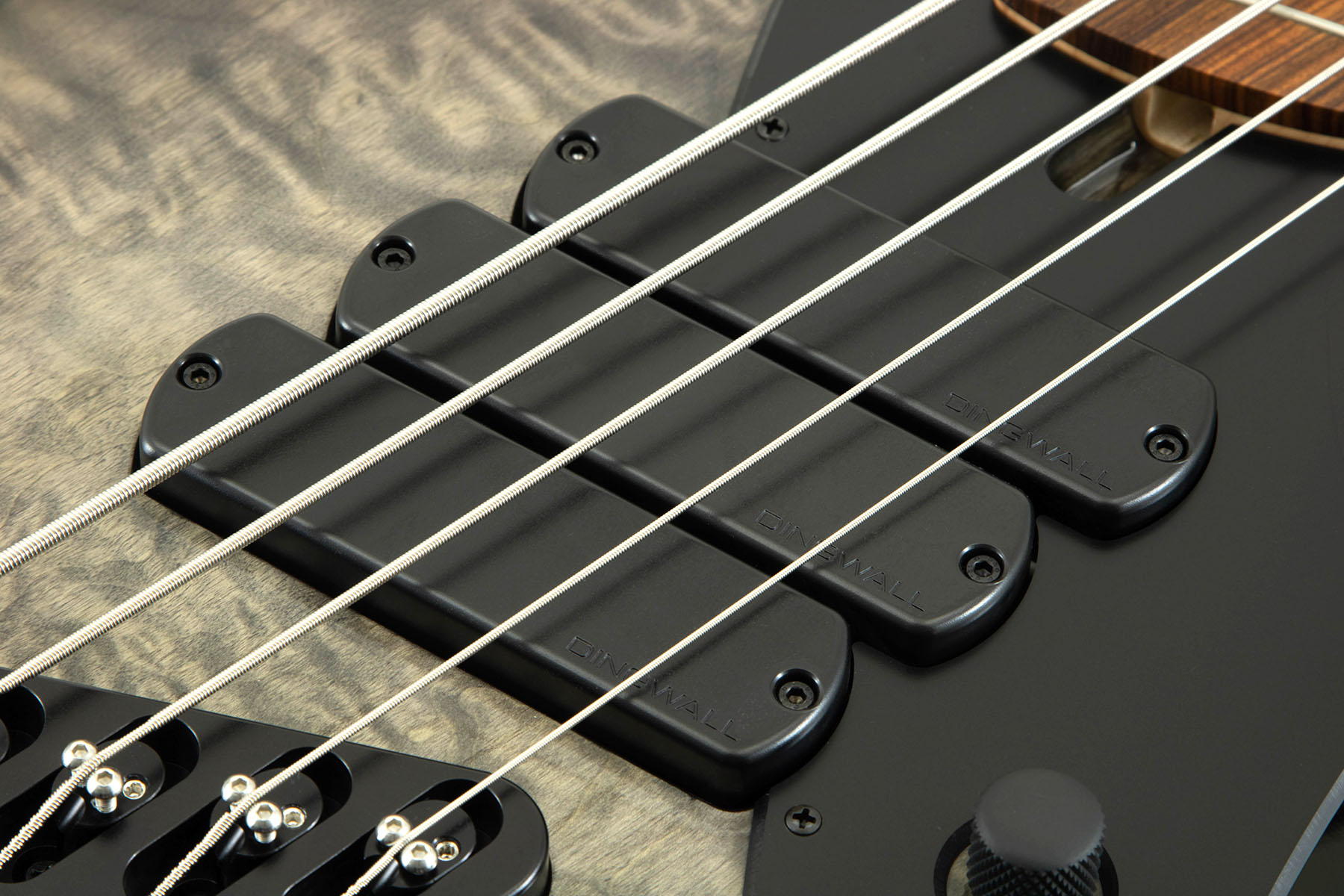 Dingwall Combustion Nashville Cn3 5c 3pu Active Pf - 2-tone Black Burst - Solidbody E-bass - Variation 4