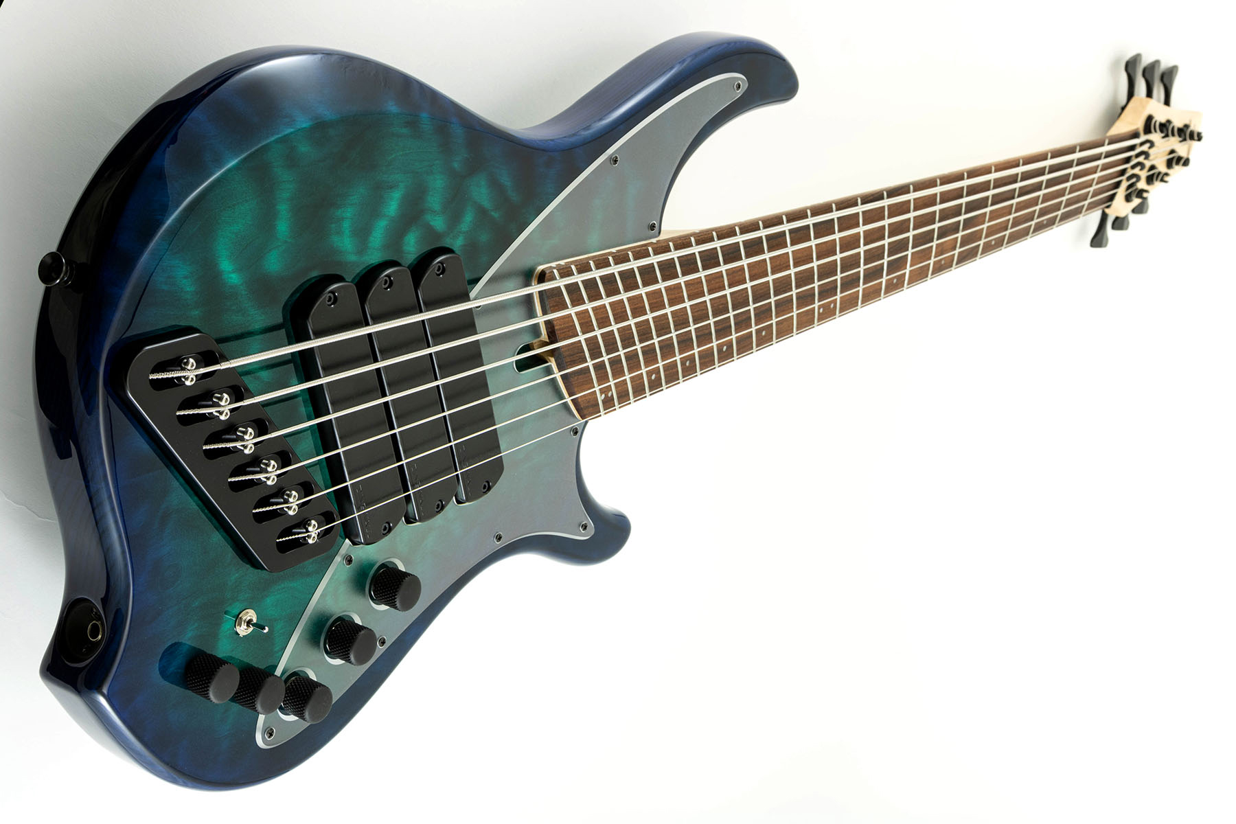 Dingwall Combustion Nashville Cn3 6c 3pu Active Pf - Whalepool Burst - Solidbody E-bass - Variation 1