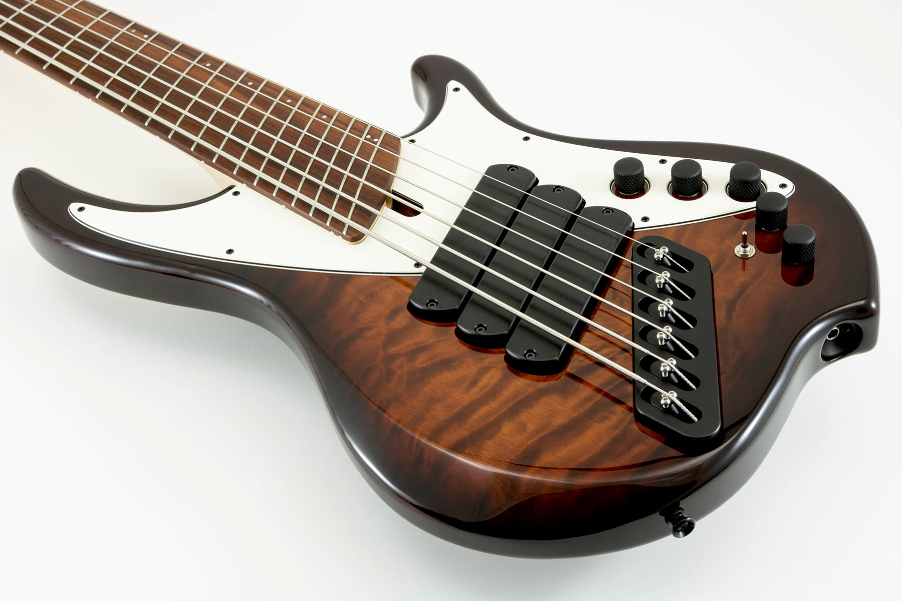 Dingwall Combustion Nashville Cn3 6c 3pu Active Pf - Vintage Burst - Solidbody E-bass - Variation 2