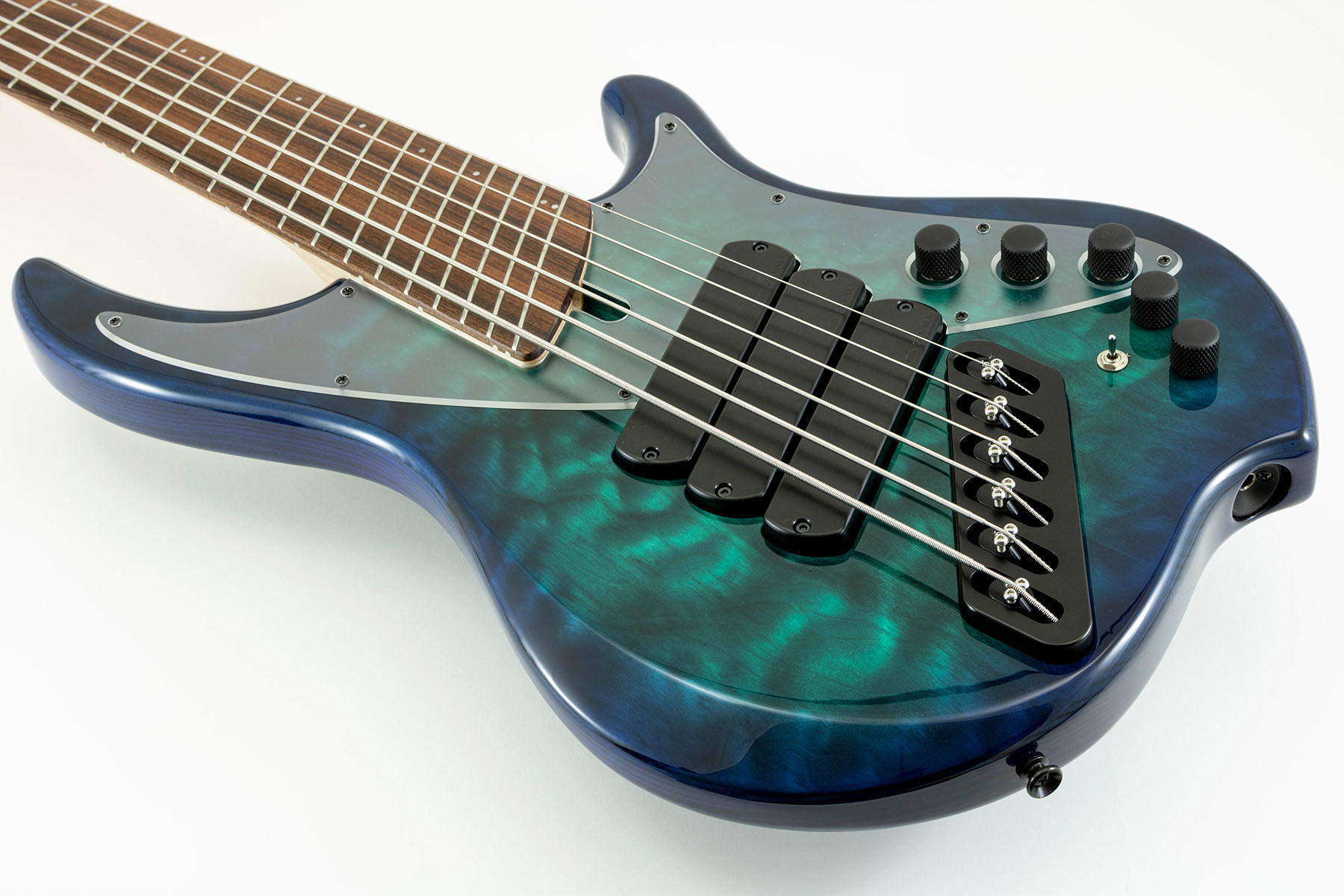 Dingwall Combustion Nashville Cn3 6c 3pu Active Pf - Whalepool Burst - Solidbody E-bass - Variation 2