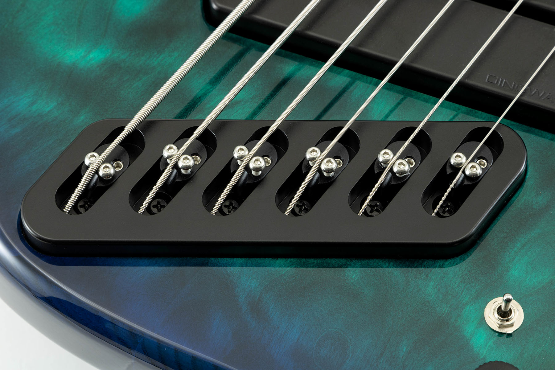 Dingwall Combustion Nashville Cn3 6c 3pu Active Pf - Whalepool Burst - Solidbody E-bass - Variation 3