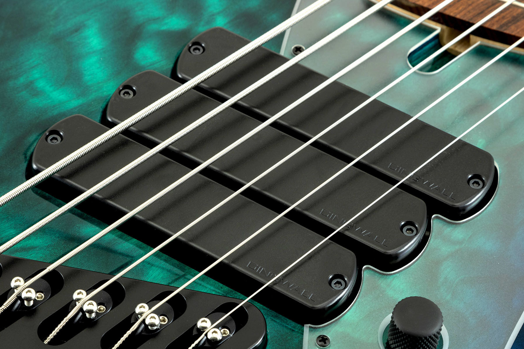 Dingwall Combustion Nashville Cn3 6c 3pu Active Pf - Whalepool Burst - Solidbody E-bass - Variation 4