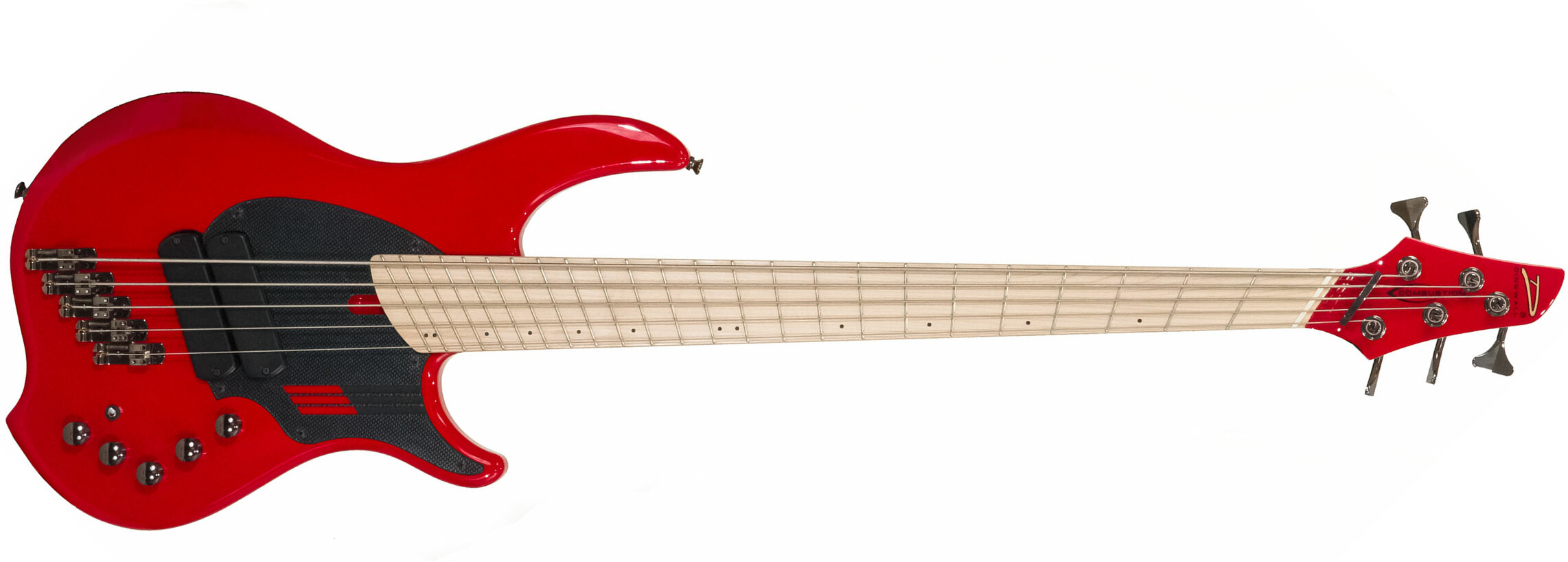 Dingwall Adam Nolly Getgood Ng2 5c Signature 2pu Active Mn - Ferrari Red - Solidbody E-bass - Main picture