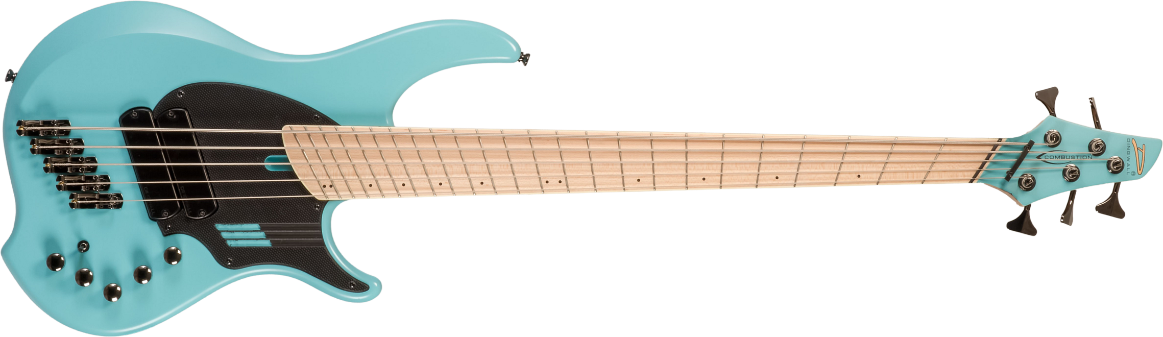 Dingwall Adam Nolly Getgood Ng2 5c Signature 2pu Active Mn - Matte Celestial Blue - Solidbody E-bass - Main picture
